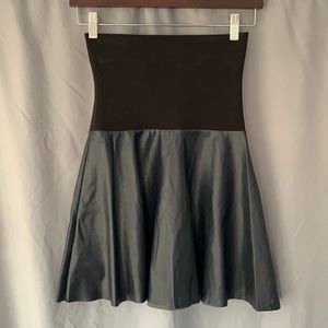 Aritzia Wilfred Free mini vegan leather mini